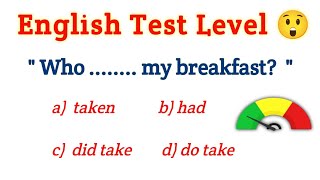 English Grammar Test 🔥📖❓95 Cant Pass This [upl. by Ilujna]