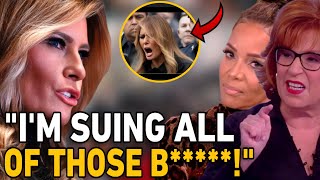 Melania Trump SUES The View Hosts After They Said This About Her LIVE ON SET [upl. by Scriven]