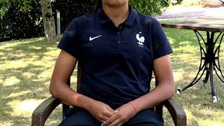 Selma Bacha U20  « Si je suis là cest pour apporter mes qualités à léquipe » [upl. by Isa173]