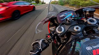 S1000RR “CHILL” RIDE TESTING TOP SPEED [upl. by Kironde]