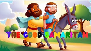 The Good Samaritan  Fun and Easy Bible Story for Kids [upl. by Nnylannej]