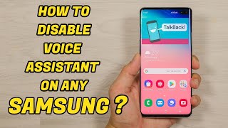 How to Disable  Turn OFF TalkBack on any Samsung Galaxy [upl. by Golanka]