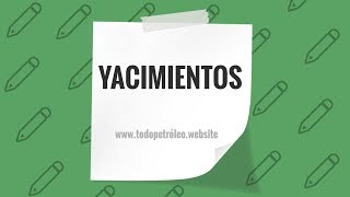 YACIMIENTOS  Clasificación [upl. by Decca]