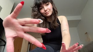 ASMR  FAST Build Up Tapping ON THE FLOOR Camera TAPPING and SCRATCHING Fabric Scratching Lofi [upl. by Nyrrek]