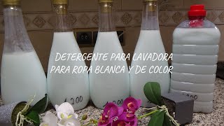 Detergente liquido casero para lavadora  🧼Comidas caseras y consejos de Pepi🍴 [upl. by Lanette718]