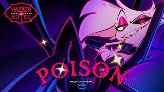 Poison Lyric video  Hazbin Hotel  Prime Video [upl. by Casteel]