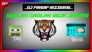 😎Sholay sholay Meri Jawani Dek Bass Song🔰 ভালো লাগলে একটা লাইক 👍 🤗Dj Pradip Recoding 🥰 [upl. by Preston]