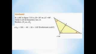 Uitleg hoeken berekenen 1 vwo  H7 [upl. by Tandie]