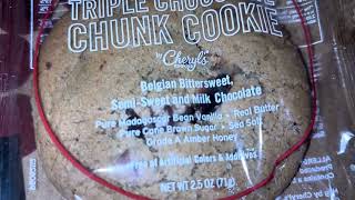 Donatos Pizza Dr Pepper amp TRIPLE CHOCOLATE CHUNK COOKIE [upl. by Leirum994]