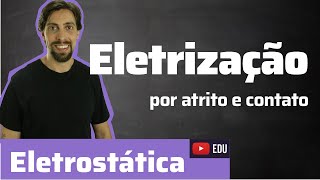 Física  Eletrostática Eletrização por atrito e contato [upl. by Titus559]