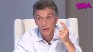 Mauricio Macri en Mundo TKM Plan de Estudios  Mundo TKM [upl. by Acinna]