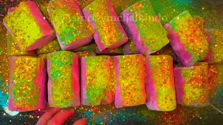 pink cylinder over green glitter 🤩🤤ASMRgymchalkIndonesia asmr viral satisfying gymchalk edit [upl. by Tartan]