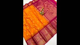 Gadwal Semi Pattu SareesPrice 2800For Order Only Whatsapp 9704976424 youtube pattusarees silk [upl. by Oznecniv]