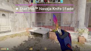 CS2 ★ StatTrak™ Navaja Knife  Fade Showcase [upl. by Etnasa]