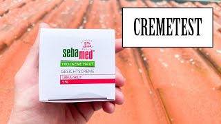 SebaMed  Gesichtscreme Trockene Haut Urea Akut  PFLEGETEST [upl. by Durware]