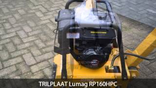 TRILPLAAT Lumag RP160HPC [upl. by Olivia]