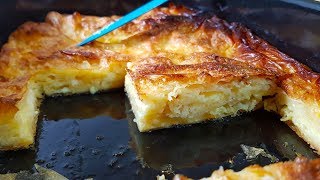 Gibanica prava RECEPT  kako spremiti gibanicu gužvaru [upl. by Earehs]