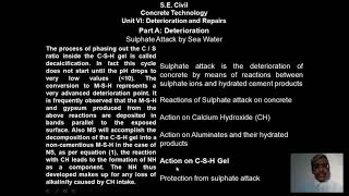 3 Sulphate Attack [upl. by Kenay]