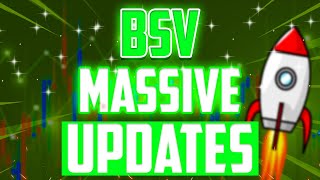 BSV MASSIVE UPDATES THAT WILL SHOCK THE WORLD  BITCOIN SV PRICE PREDICTION 2024 [upl. by Annav]