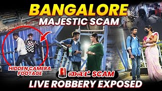 கட்டாயம் பாருங்க 🛑 Bangalore Majestic Busstand Real face Exposed  Edison vlogs Tamil [upl. by Saffren]