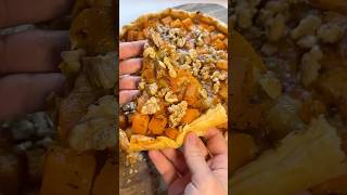 TARTE BUTTERNUT COMPOTÉE D’OIGNONS GORGONZOLA amp NOIX 🍂 recettefacile idéerecette [upl. by Eniamaj]