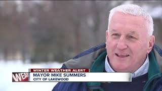 Thousands of Lakewood kids walk to school so shovel your sidewalks [upl. by Asirak810]