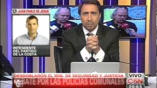 C5N  SEGURIDAD DEBATE POR LAS POLICIAS COMUNALES [upl. by Seravat987]