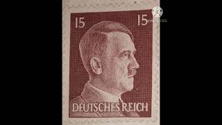 Most Expensive Germany Rare Stamps  TGM Stamps Collection Hitler [upl. by Atirys]