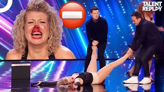 When an Audition Goes WRONG ⛔  Britains Got Talent [upl. by Baldridge]