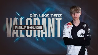 Improve your aim in Valorant  Tenz Technique  Aimlabs Gridshot [upl. by Icyaj476]