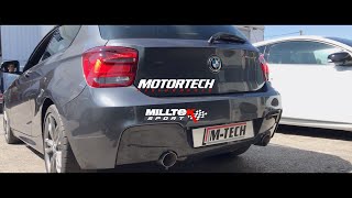 𝙈𝙄𝙇𝙇𝙏𝙀𝙆 𝙎𝙋𝙊𝙍𝙏  BMW 135i F20  Catback MilltekSport [upl. by Hoyt832]