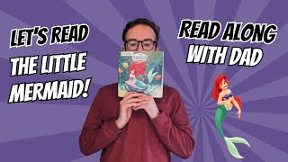 Disney Princess Story  The Little Mermaid  ReadAlong Book for Kids [upl. by Brocky109]