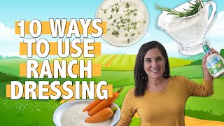 10 Inspired Ways to Use Ranch Dressing  Ranch Flavored Dishes  You Can Cook That [upl. by Caro936]