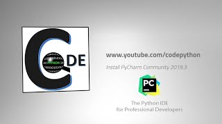 Install PyCharm Community 20193 [upl. by Tenahs]