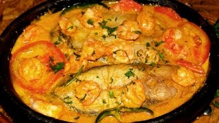 SENSACIONAL Moqueca de Peixe com camarão deliciosa e fácil de fazer [upl. by Nilyarg286]