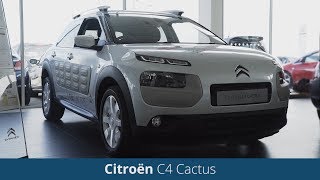 Citroen C4 Cactus 20152017 Walkaround  Evans Halshaw [upl. by Solakcin934]