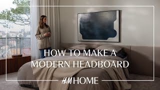 DIY How to make an elegant padded headboard — a stepbystep guide [upl. by Imuy]