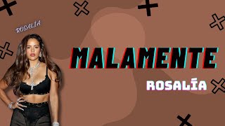 Rosalía Malamente Letra  Mix Reggaeton 2024 [upl. by Eliason531]