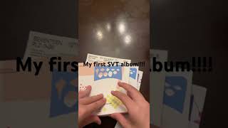 My first Seventeen album kpop seventeen album spillthefeels [upl. by Issirk724]