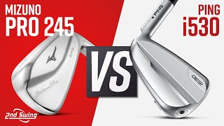 MIZUNO PRO 245 vs PING i530  Golf Irons Comparison [upl. by Atinad]