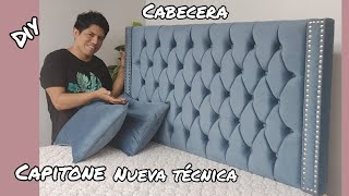 Tutorial CABECERA Nueva técnica CAPITONE fácil  Capitonê [upl. by Susie682]