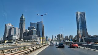 Taxi from Sultanahmet to Sabiha Gokcen Airport Istanbul  From Europe to Asia through Eurasia Tunnel [upl. by Lohman781]