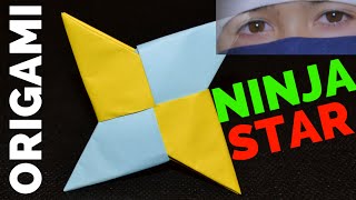 Origami Ninja Throwing Star shuriken ft Ninja Attack [upl. by Waine829]