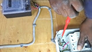 Sub meter connection with photocell sensor wiring [upl. by Hally246]