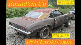 FOR SALE 1969 Chevrolet Camaro [upl. by Nur]