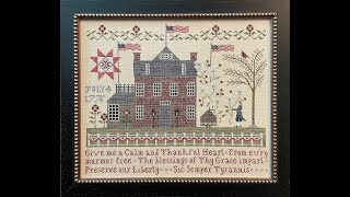 Saltbox Stitcher Episode 113 quotOn the way to Patriotic Stitchingquot [upl. by Couture708]