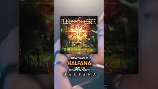 The return of Japanese power metal legends Illusion Force The new album Halfana drops on 1213 [upl. by Enylekcaj]