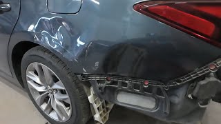 Repairing auto body damage [upl. by Novanod]