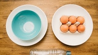 Very cool way to separate egg yolk [upl. by Esiled]