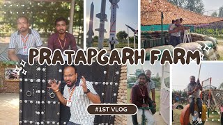 My First vlog 😄 Explore Pratapgarh Farms  fully Masti 😉😇 Fun with Students amp Much More [upl. by Sanfourd660]